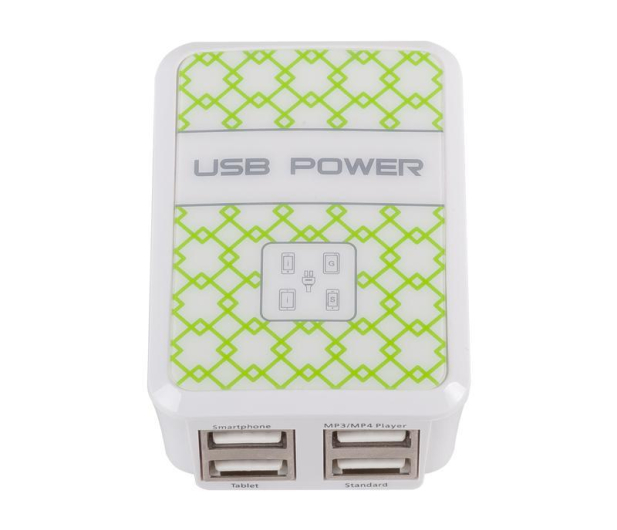 Arkas LADOWARKA SIECIOWA RECO 4xUSB Biala - 1437929 - zdjęcie 3